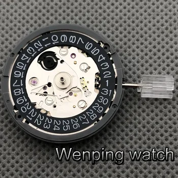 NH35A mechaniczny mechanizm wysoka jakość, dokładność mechanizm 24 biżuteria czarny data męskie zegarek automatyczny mechanizm